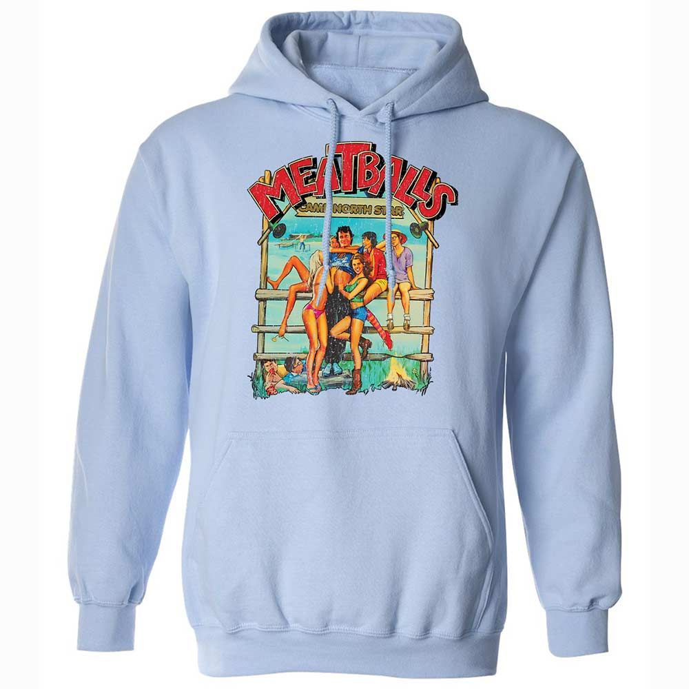 Classic Unisex Hoodie - SFU2A4KL - Light Blue - 5