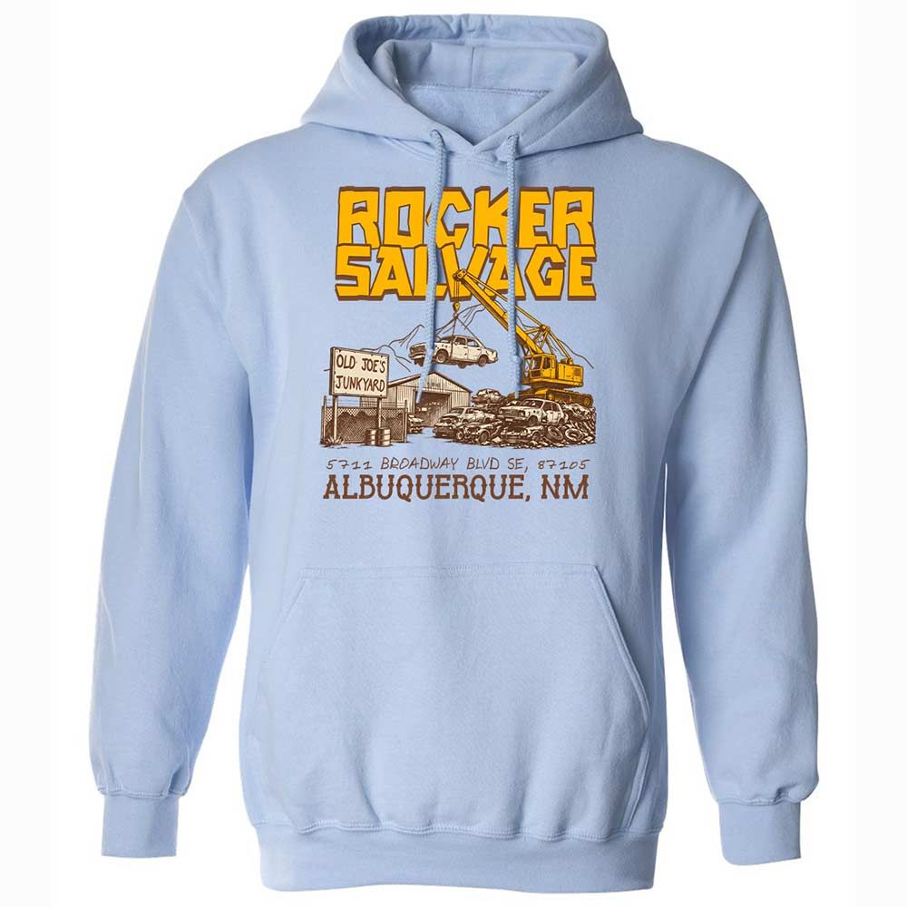 Classic Unisex Hoodie - HMQDLB6U - Light Blue - 5