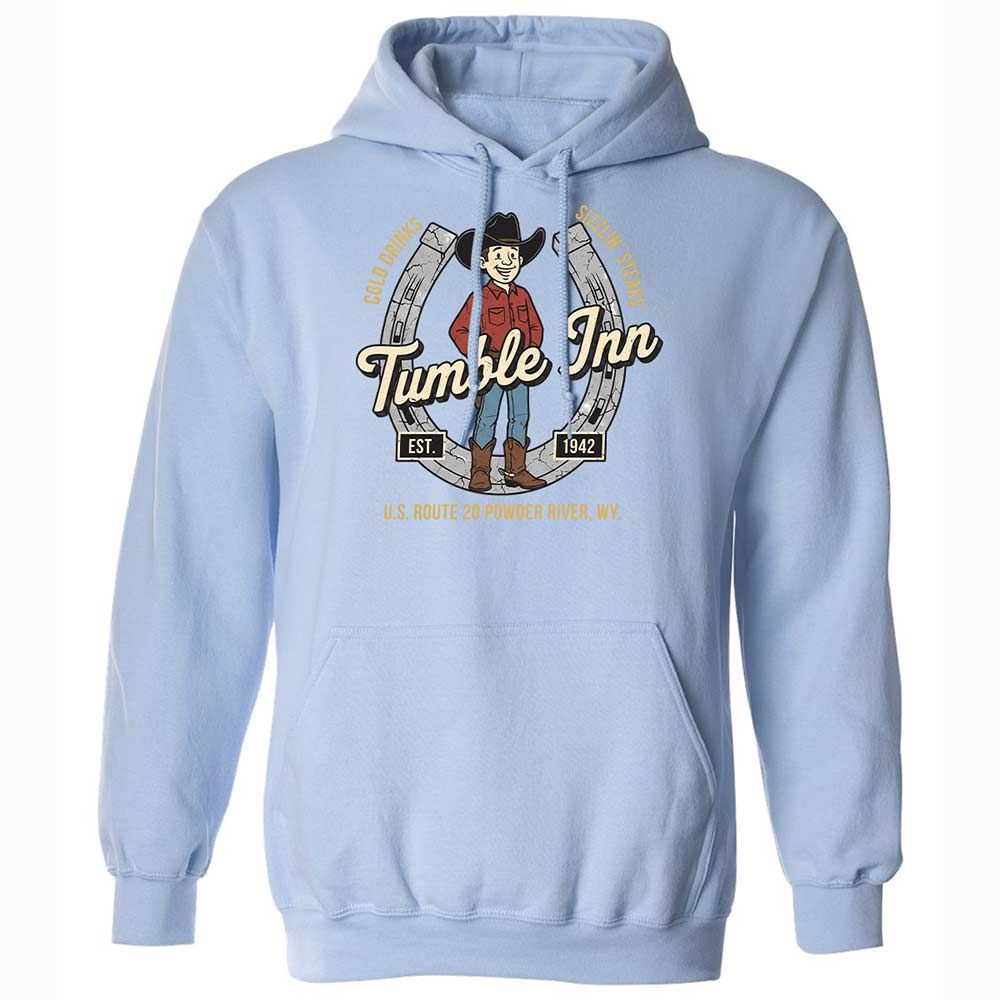 Classic Unisex Hoodie - 2VBAX58T - Light Blue - 5