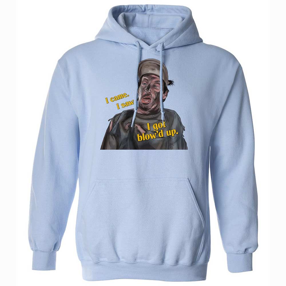 Classic Unisex Hoodie - XYES6PWU - Light Blue - 5