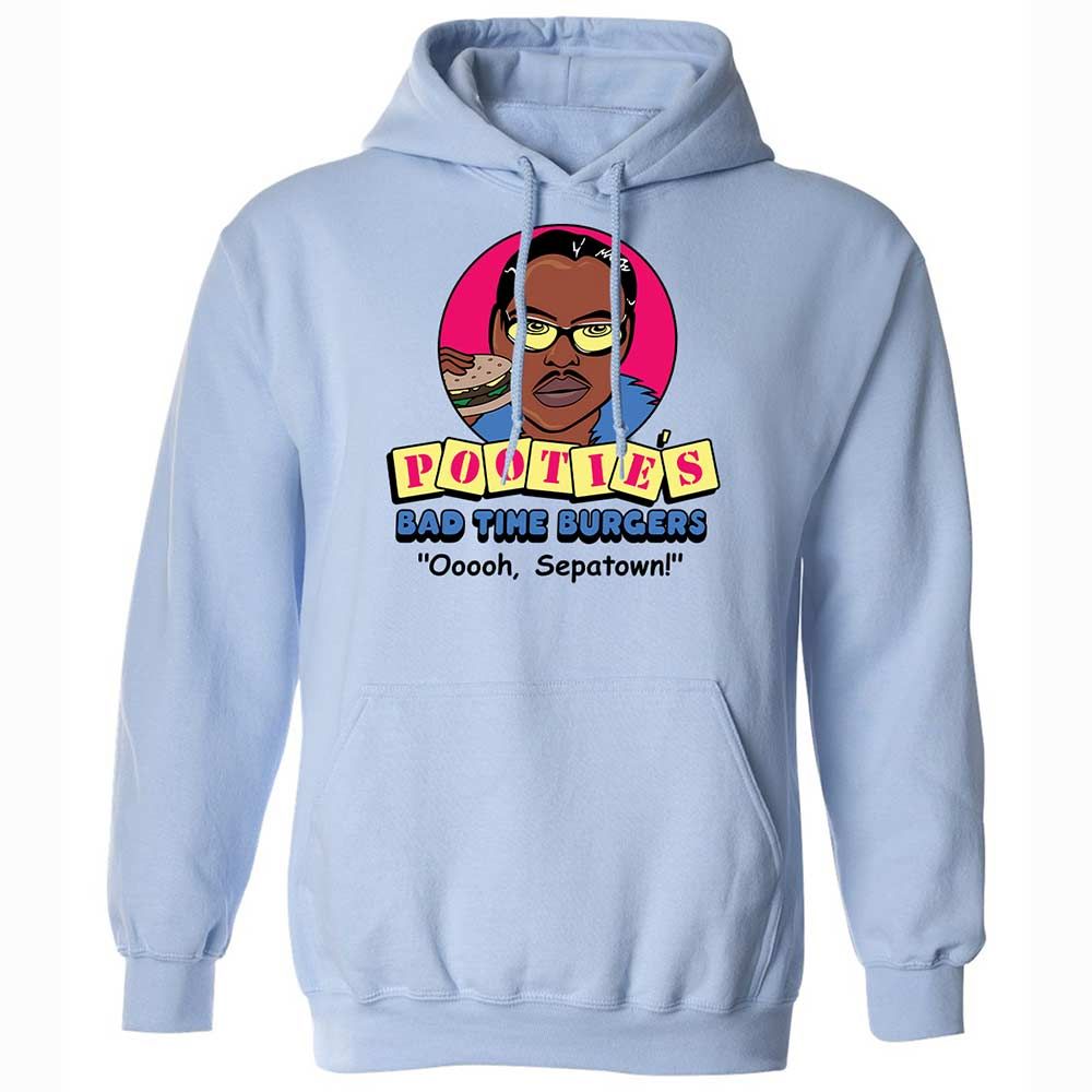 Pootie's Bad Time Burgers - Light Blue - 5