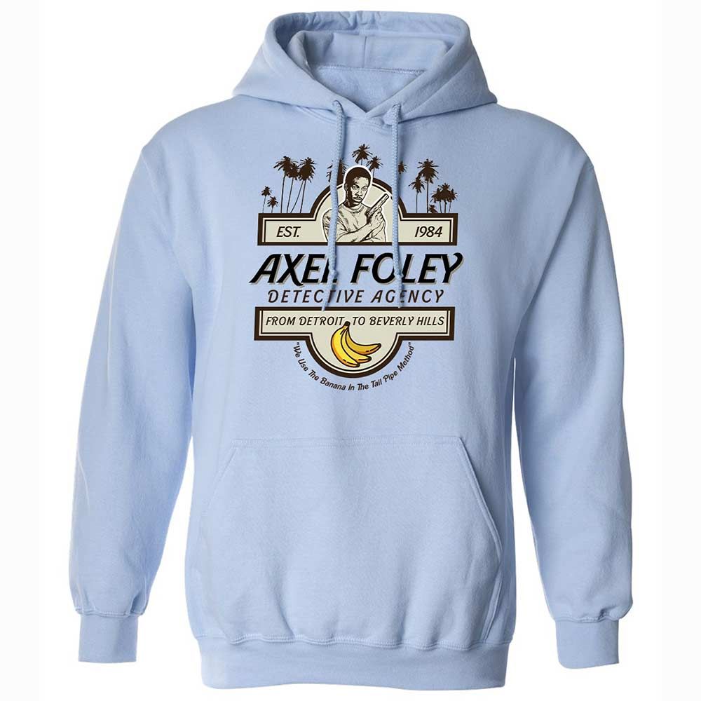 Classic Unisex Hoodie - LPF6F1MX - Light Blue - 5