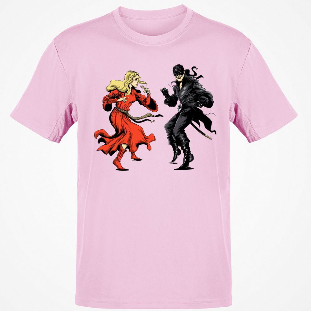 Classic Unisex T-Shirt - Y4X6CW1Q - Light Pink - 5