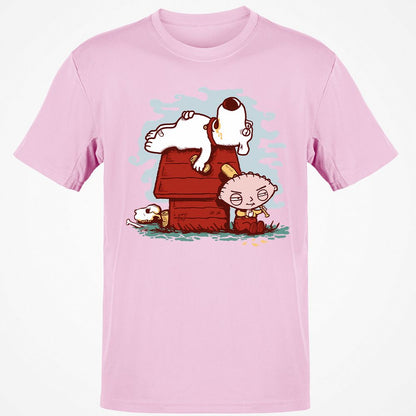 Classic Unisex T-Shirt - YR9XRKVS - Light Pink - 5