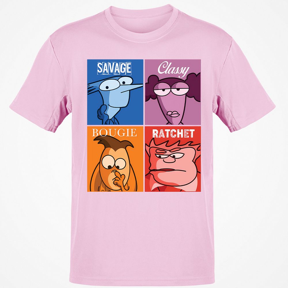 Classic Unisex T-Shirt - S63BCLGH - Light Pink - 5