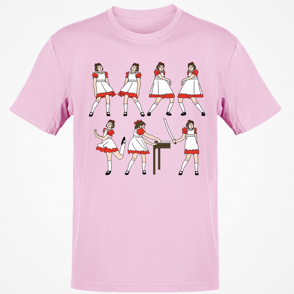 Classic Unisex T-Shirt - 4ZK7SKG1 - Light Pink - 5