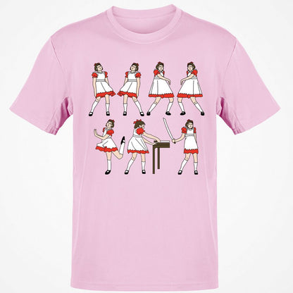 Classic Unisex T-Shirt - 4ZK7SKG1 - Light Pink - 5