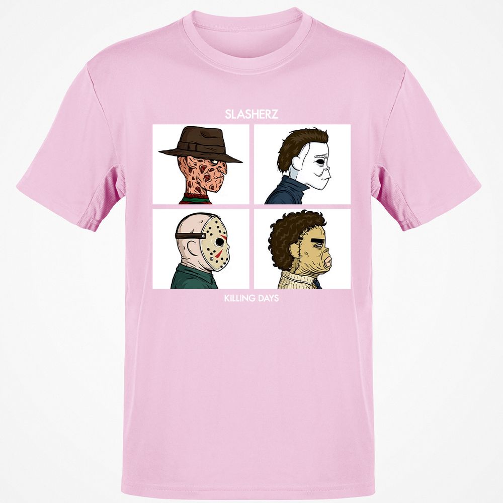 Classic Unisex T-Shirt - LE5F8AWK - Light Pink - 5