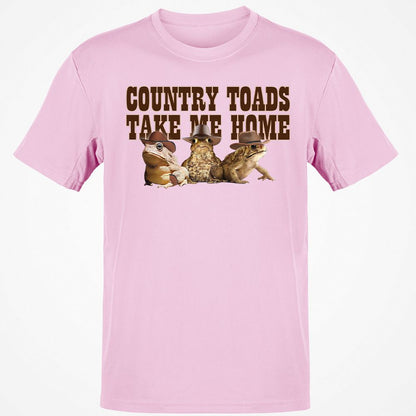 Country Toads Take Me Home - Light Pink - 5