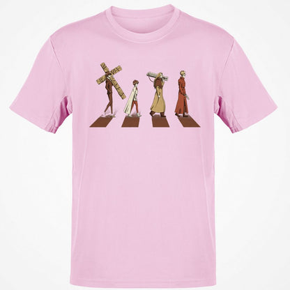 Classic Unisex T-Shirt - YPBYAHSN - Light Pink - 5