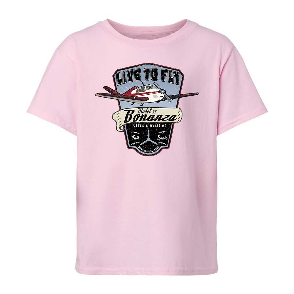Beechcraft Model 35 Bonanza, 40s, v35 - Light Pink - 5