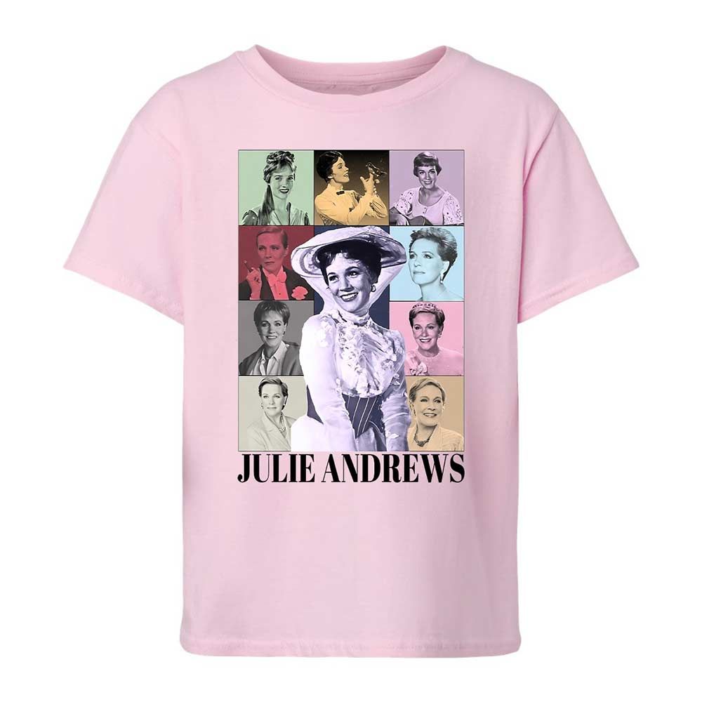 Kids T-Shirt - White - Light Pink - 5