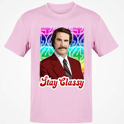 Classic Unisex T-Shirt - XJ15Y3TA - Light Pink - 5