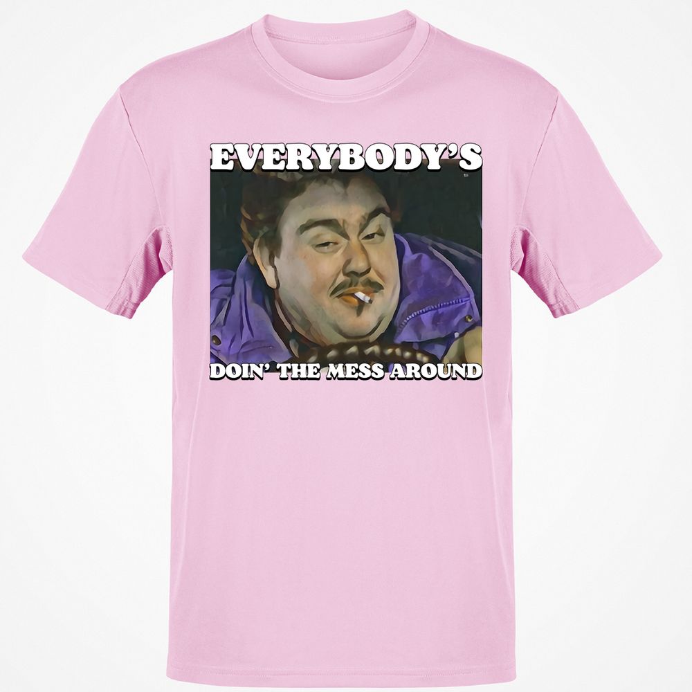 Classic Unisex T-Shirt - ZWDX62RC - Light Pink - 5