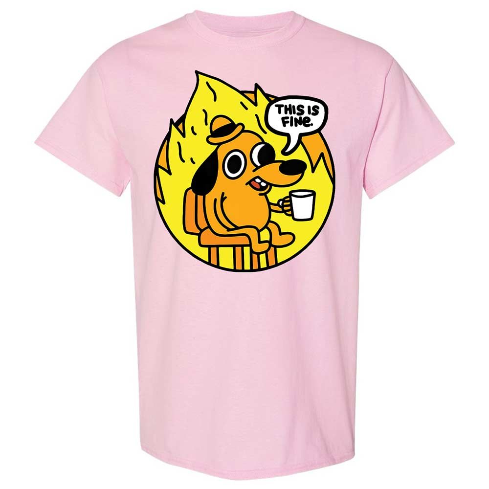 This is Fine - Light Pink - 5