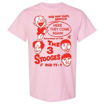The 3 Stooges - Light Pink - 5