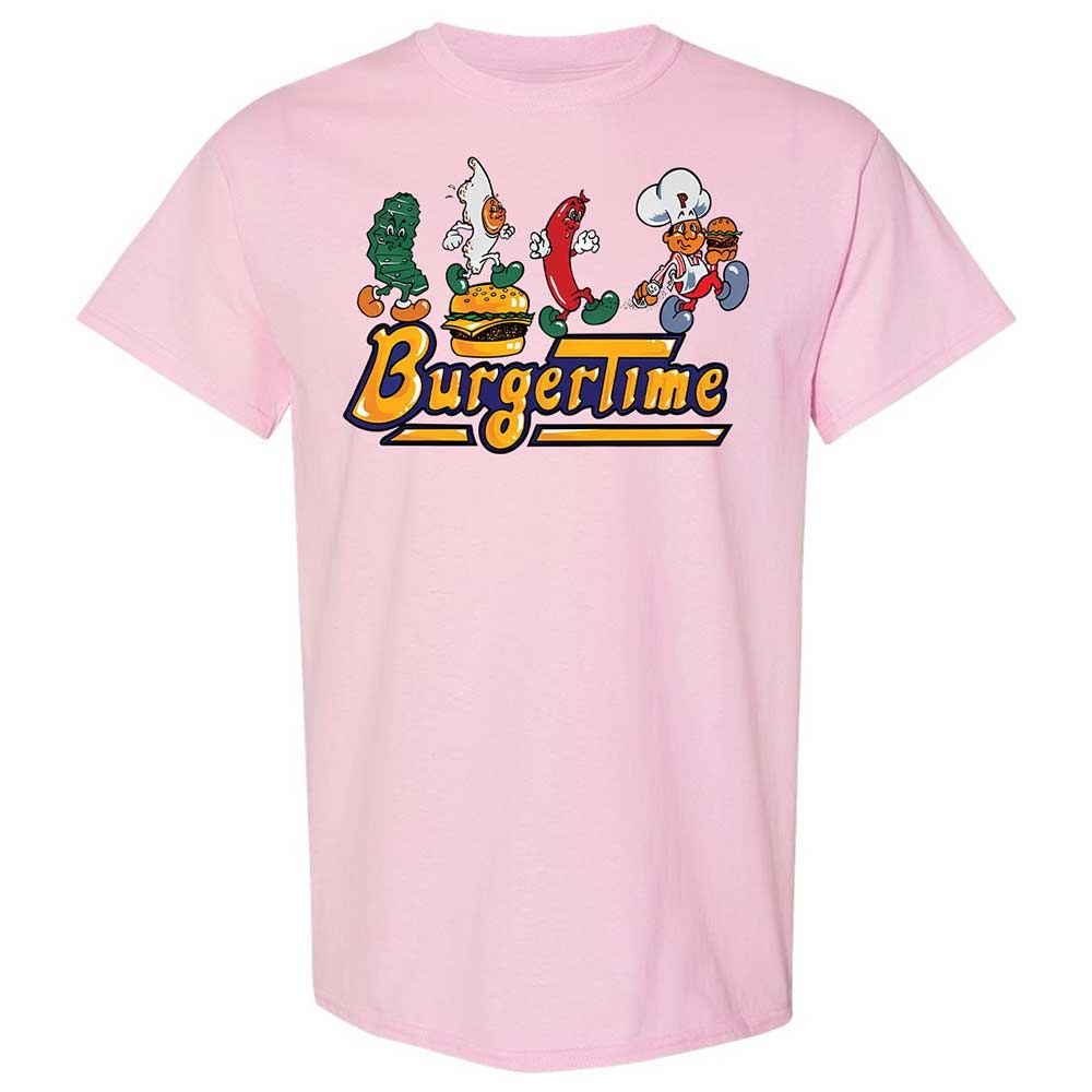 BurgerTime - Light Pink - 5