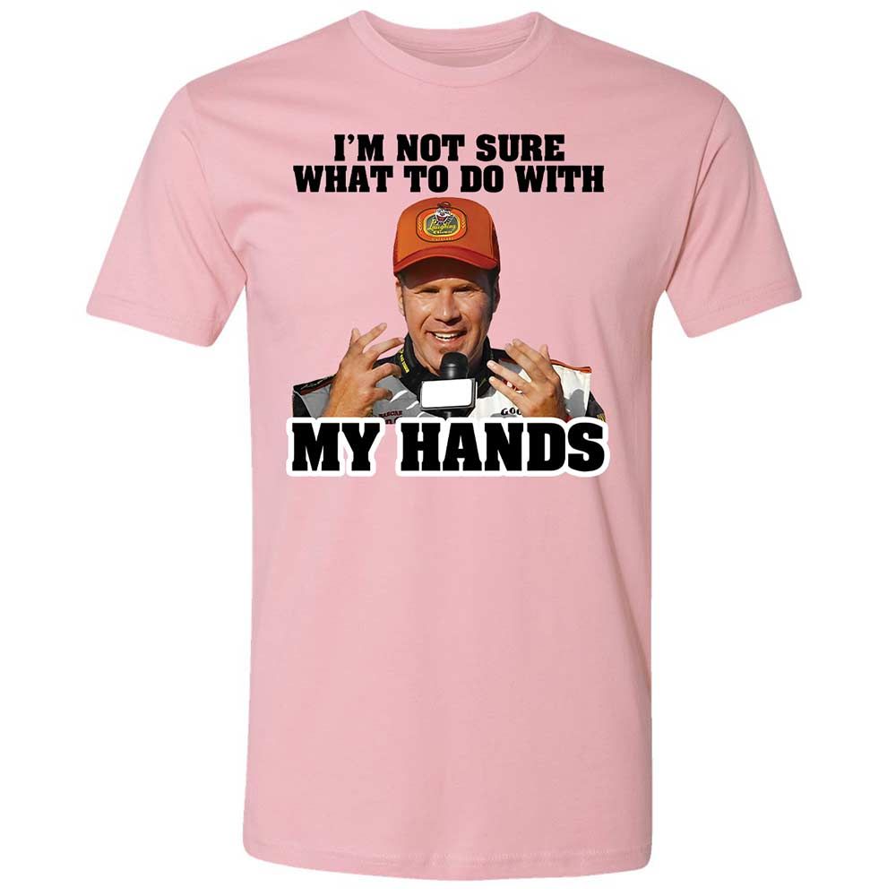 I'm Not Sure What To Do With My Hands - Light Pink - 5