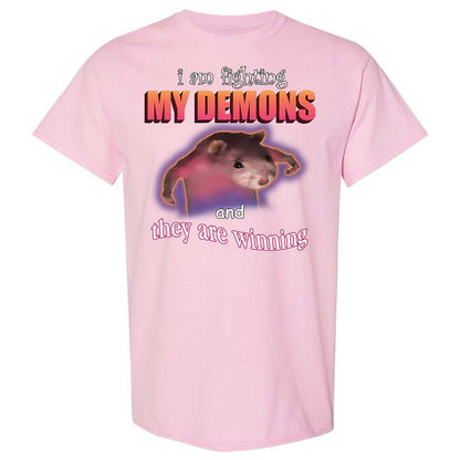 I'm fighting my demons - Light Pink - 5
