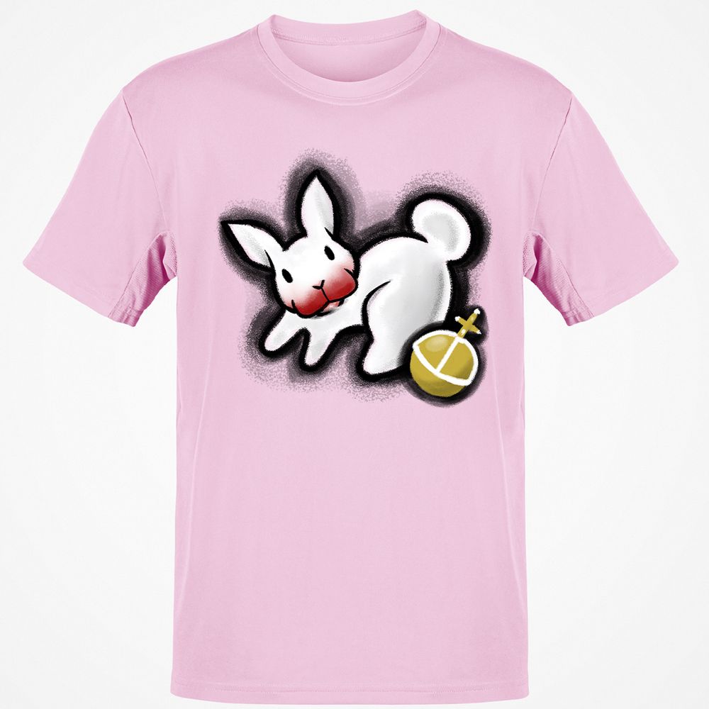 Classic Unisex T-Shirt - QQTB9W3L - Light Pink - 5