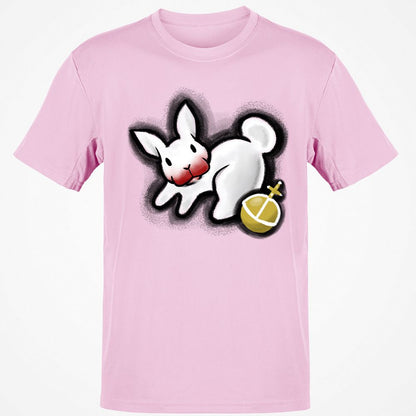 Classic Unisex T-Shirt - QQTB9W3L - Light Pink - 5