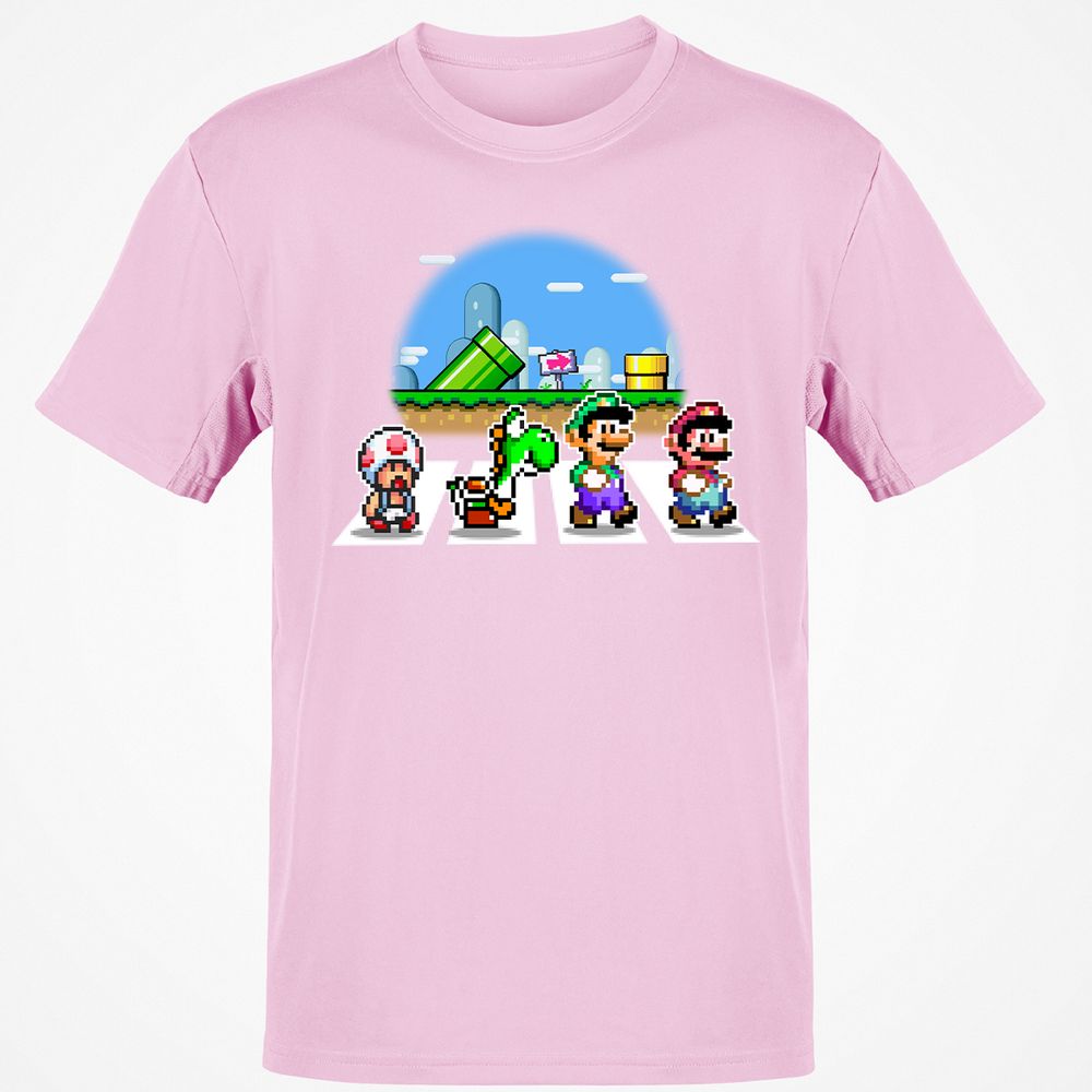 Classic Unisex T-Shirt - ZTVD7L3X - Light Pink - 5