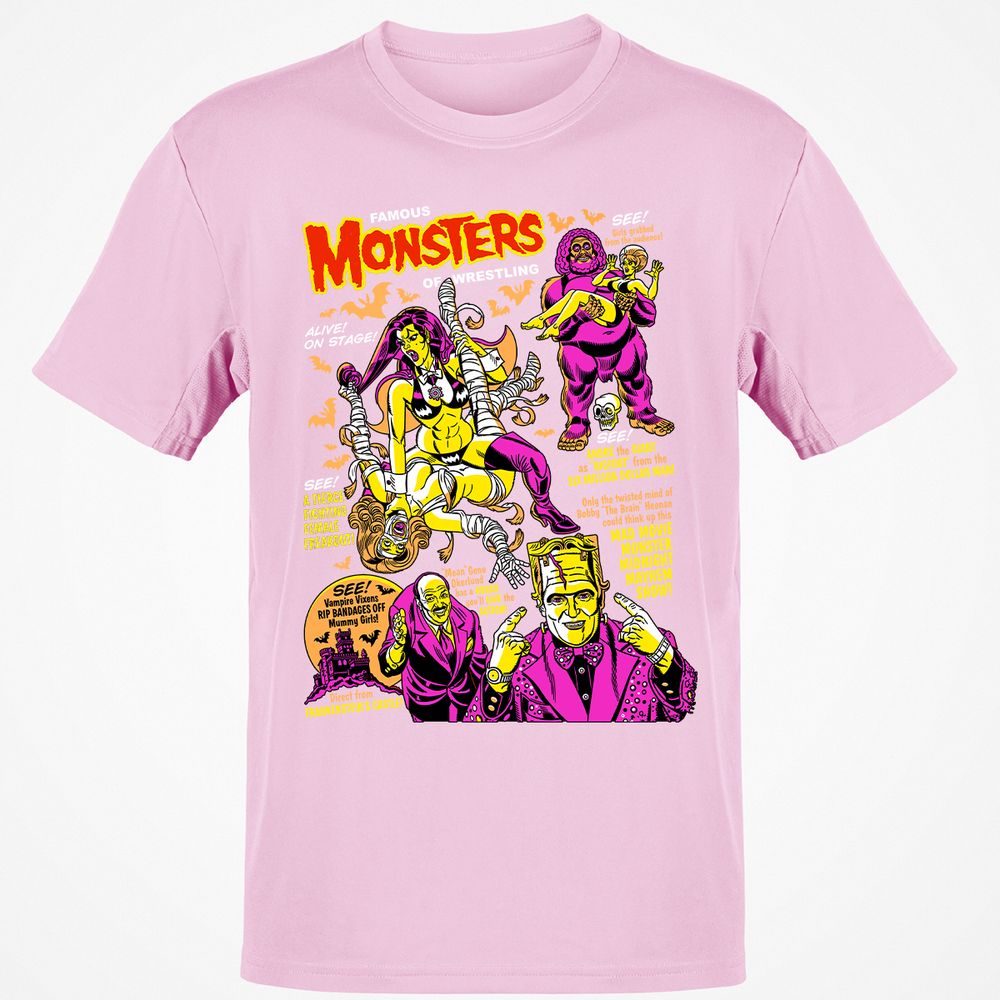 Classic Unisex T-Shirt - XZX8C9HK - Light Pink - 5