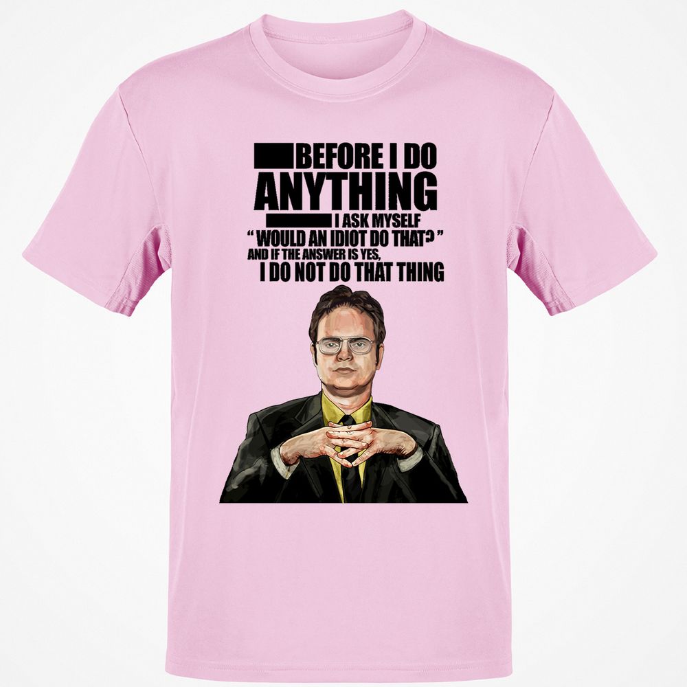 Classic Unisex T-Shirt - V2S5LW9W - Light Pink - 5