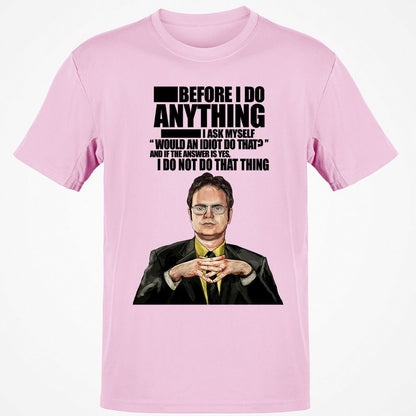 Classic Unisex T-Shirt - V2S5LW9W - Light Pink - 5