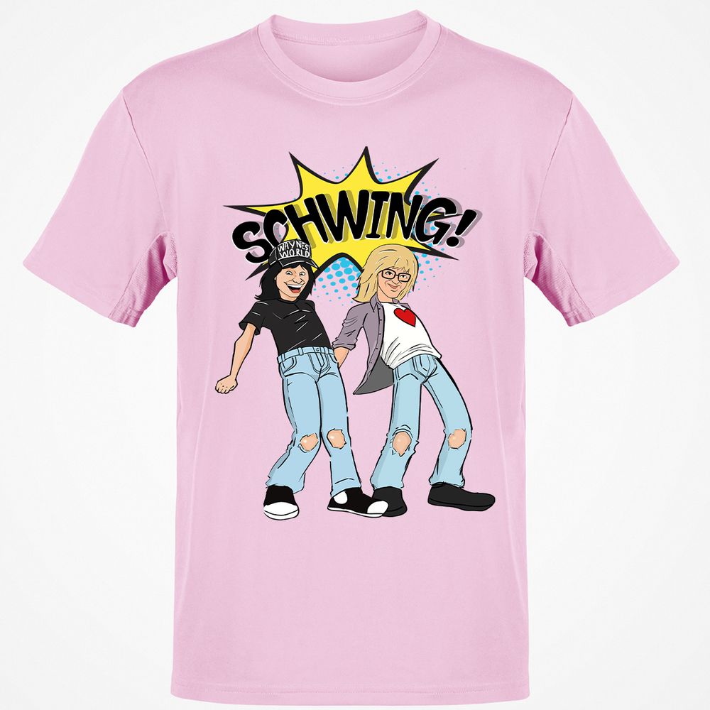 Classic Unisex T-Shirt - KU7HN9YT - Light Pink - 5