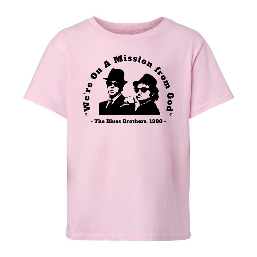 We're on a Mission from God - Light Pink - 5