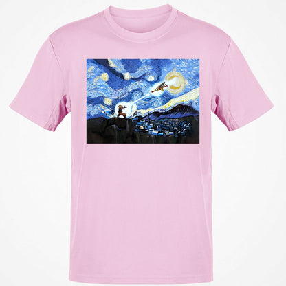 Classic Unisex T-Shirt - H5V2SQ3L - Light Pink - 5