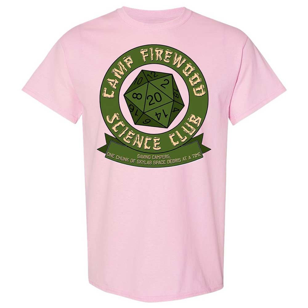 Camp Firewood Science Club - Light Pink - 5