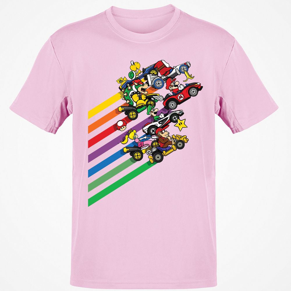Classic Unisex T-Shirt - FQ44NG7Z - Light Pink - 5