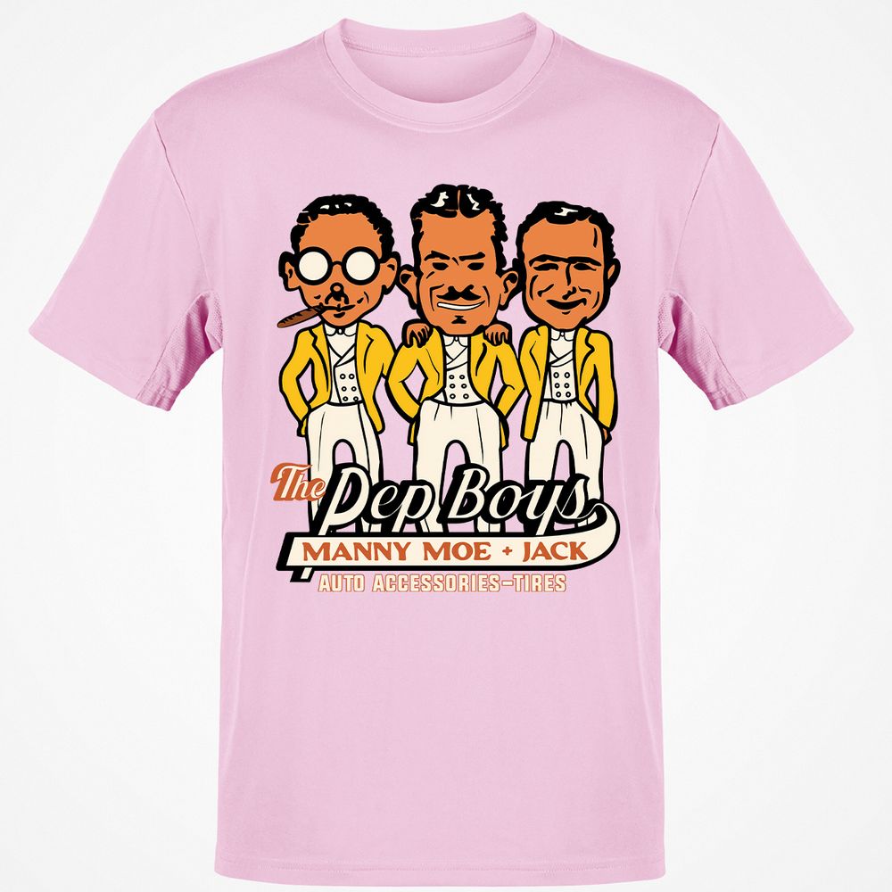 Classic Unisex T-Shirt - R26QBWBK - Light Pink - 5