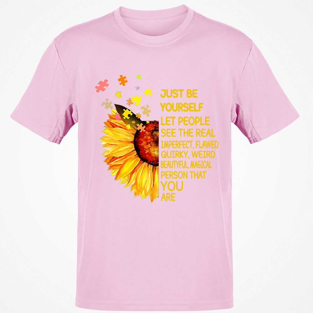 Classic Unisex T-Shirt - D5BKVR9Y - Light Pink - 5