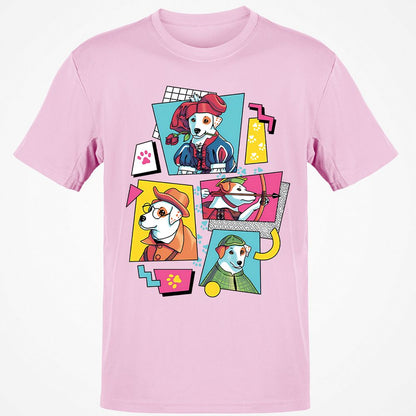 Classic Unisex T-Shirt - V7GBKZZE - Light Pink - 5