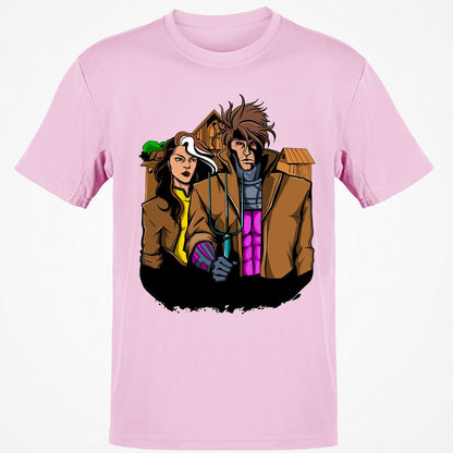 Classic Unisex T-Shirt - ZBNYJG4C - Light Pink - 5