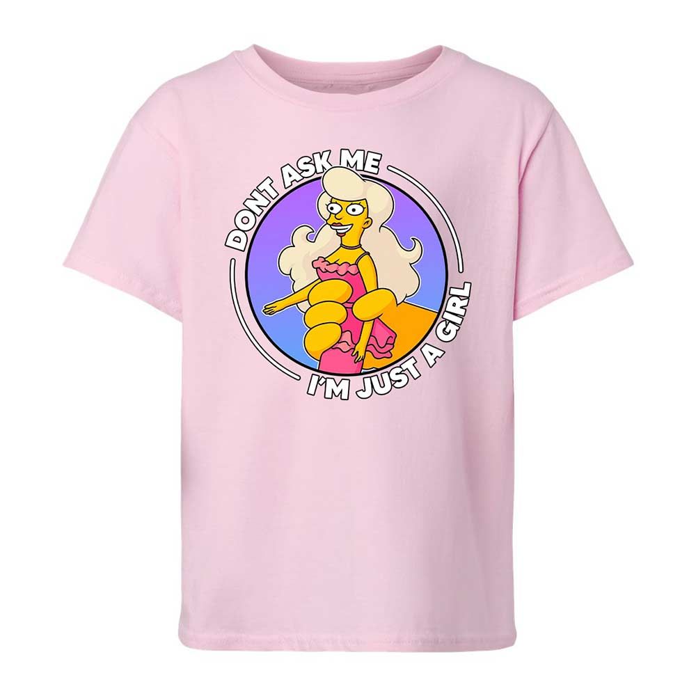 Don't Ask Me I'm Just A Girl - Light Pink - 5