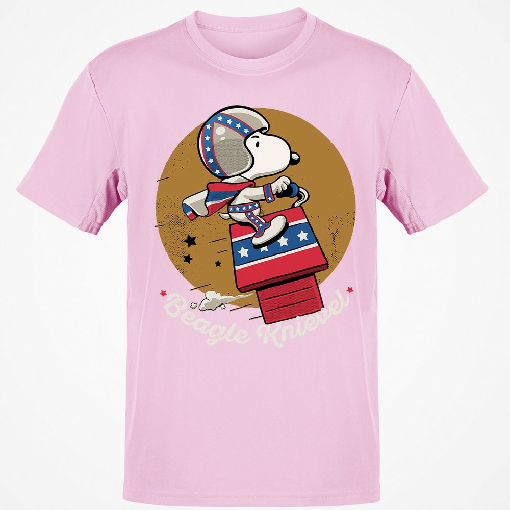 Classic Unisex T-Shirt - C4S1ZVJV - Light Pink - 5