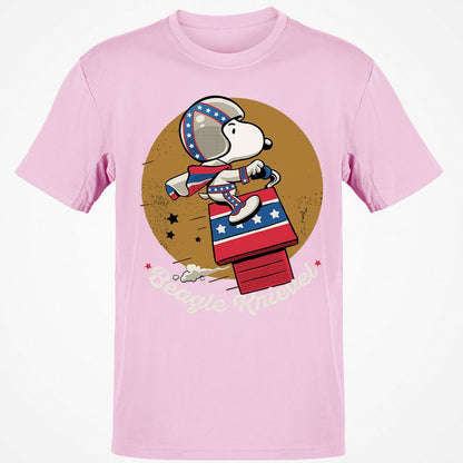 Classic Unisex T-Shirt - C4S1ZVJV - Light Pink - 5
