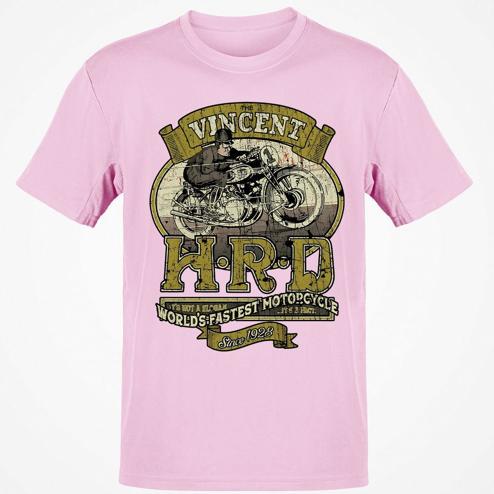 Vincent HRD Motorcycles 1928 - Light Pink - 5