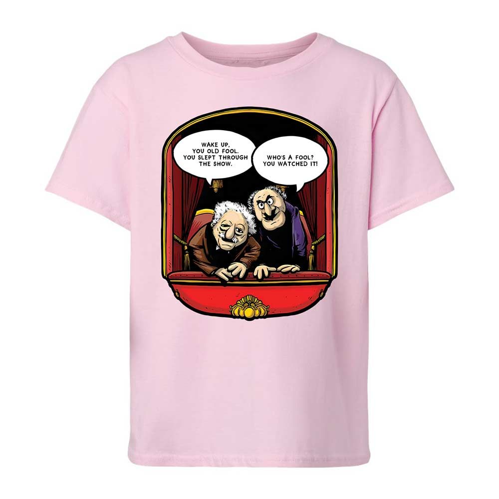 Statler and Waldorf (Wake Up) - Light Pink - 5