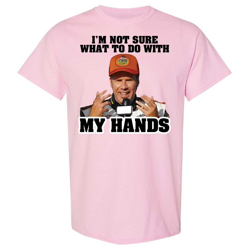 I'm Not Sure What To Do With My Hands - Light Pink - 5