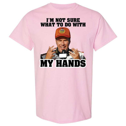 I'm Not Sure What To Do With My Hands - Light Pink - 5