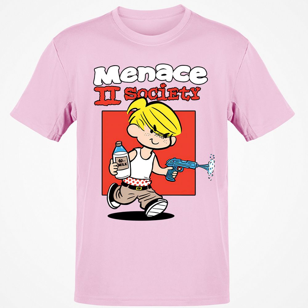 Classic Unisex T-Shirt - E9EQDXUW - Light Pink - 5