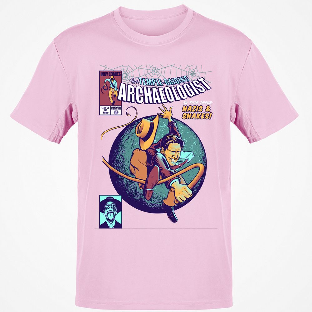 Classic Unisex T-Shirt - XHTCF1WK - Light Pink - 5