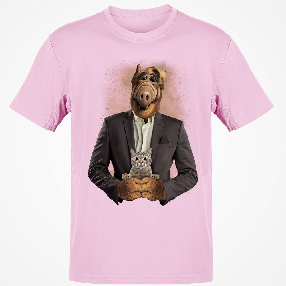 Classic Unisex T-Shirt - XZE8UFCW - Light Pink - 5