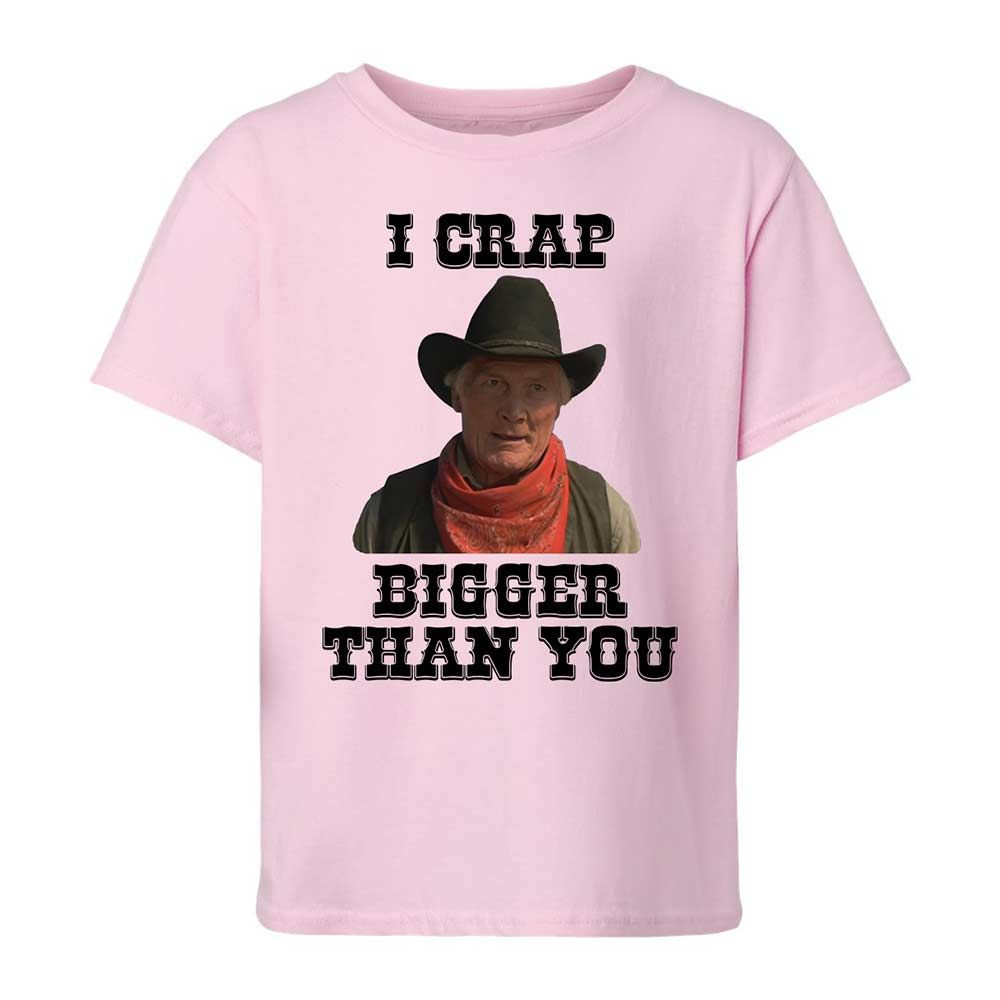 I Crap Bigger Than You - Light Pink - 5