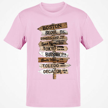Classic Unisex T-Shirt - VMN9CBMP - Light Pink - 5